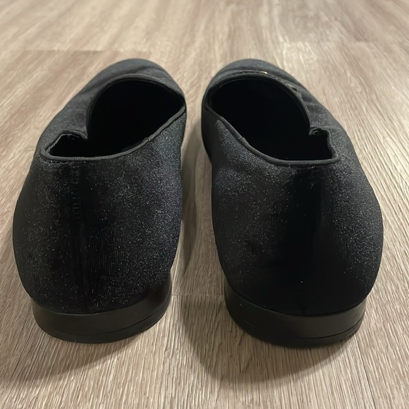 Zara Men’s Velvet Tassel Loafers 43 (10) Black Contemporary Classic Preppy - Picture 5 of 14